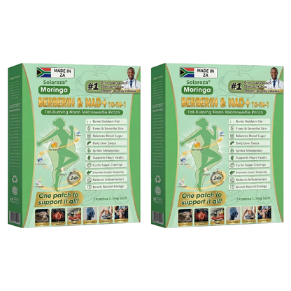 👩🏿‍⚕️✅️Official Solaroza® Centre | Targeted 10-in-1 Slimming Patch with Berberine & NAD+