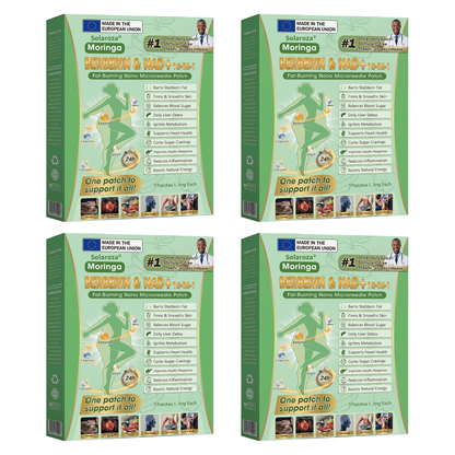 🇪🇺 Official Solaroza® Centre | Targeted 10-in-1 Slimming Patch with Berberine & NAD+