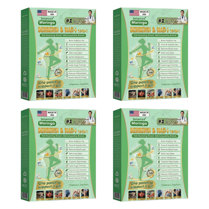 Official Solaroza® Centre | High-Precision 10-in-1 Weight Loss Patch with Berberine & NAD+