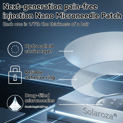 Official Solaroza® Centre | High-Precision 10-in-1 Weight Loss Patch with Berberine & NAD+
